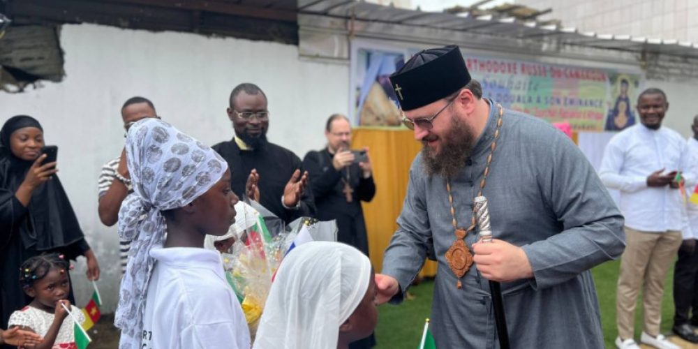 Встреча с новыми членами Русской Церкви в Камеруне