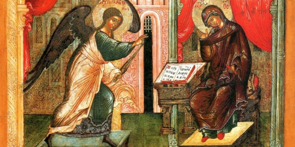 Сегодня Церковь празднует Благовещение Пресвятой Богородицы