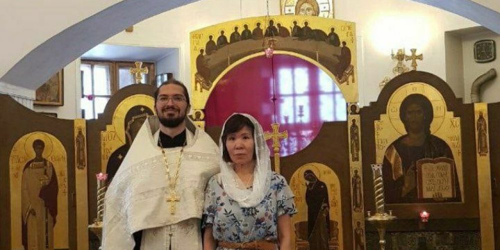 На Патриаршем подворье приняла святое Крещение жительница Китая