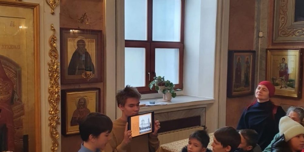 Экскурсия для детей: храм преподобного Симеона Столпника за Яузой.