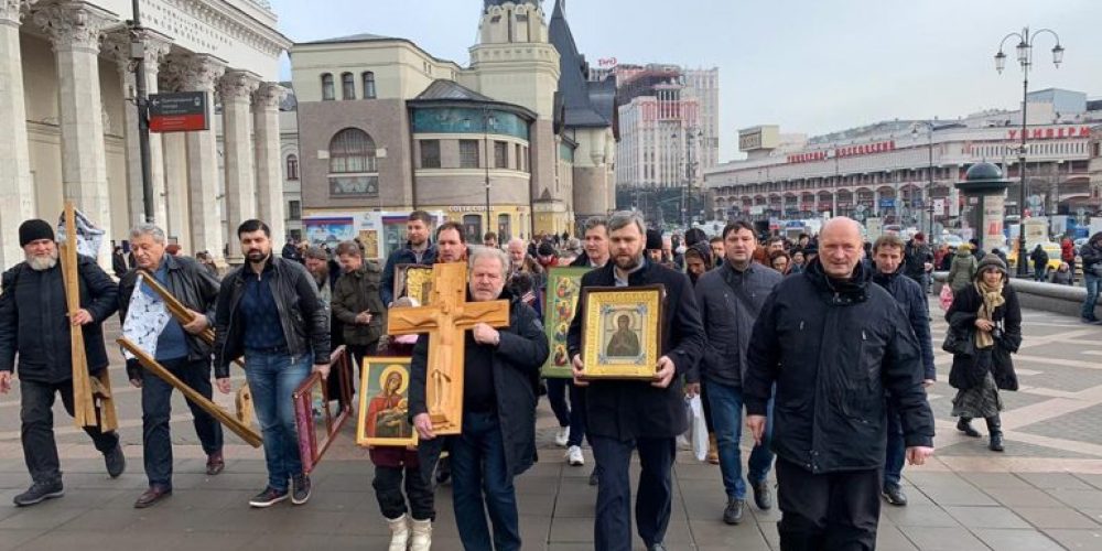 18 февраля по ж/д вокзалам Москвы пройдет  крестный ход