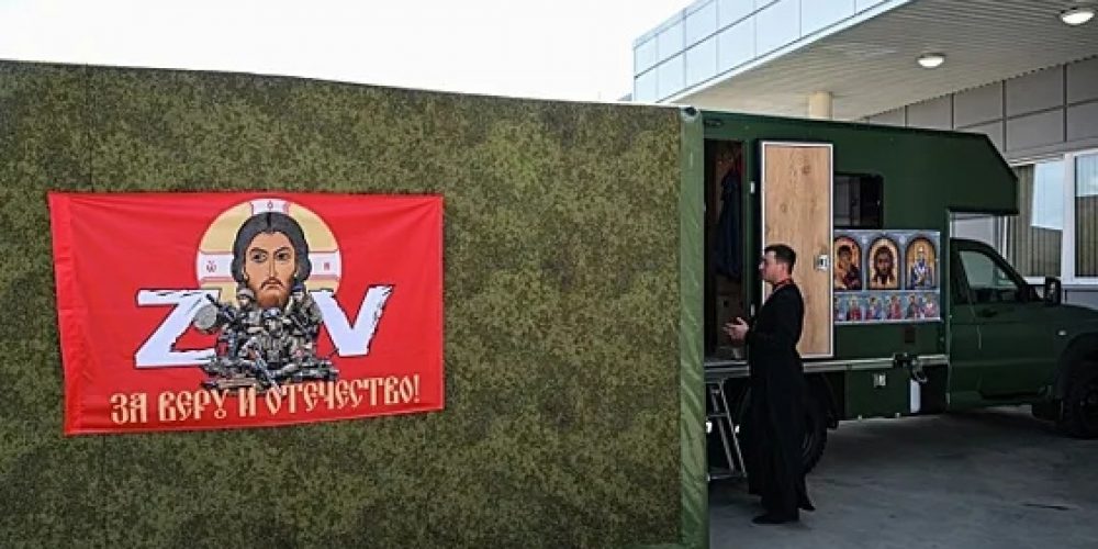 В Русской Православной Церкви появился походно-полевой храм на базе УАЗа