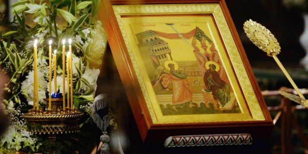 Православные христиане отмечают Благовещение Пресвятой Богородицы