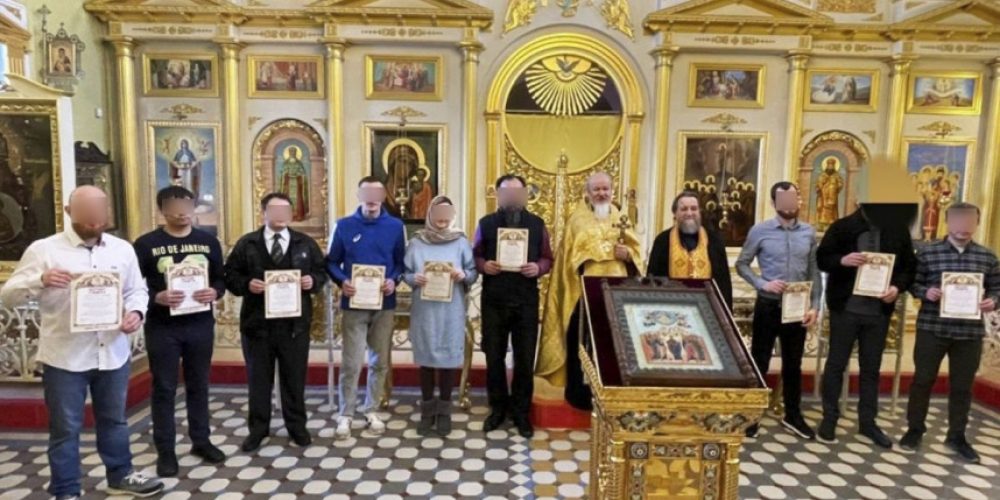 В Кимрах дали массовый обет трезвости