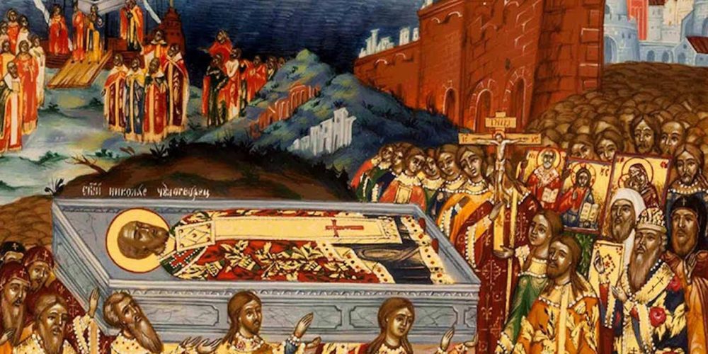 Церковь празднует перенесение мощей из Мир Ликийских в Бар