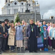 Просветительская акция перед началом Общемосковского крестного хода
